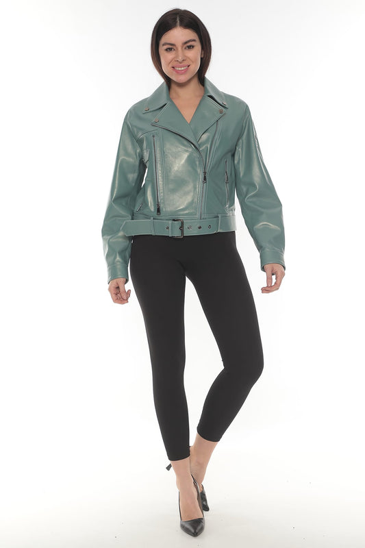 IMAGO Luxury Adele Women's Genuine Leather Jacket